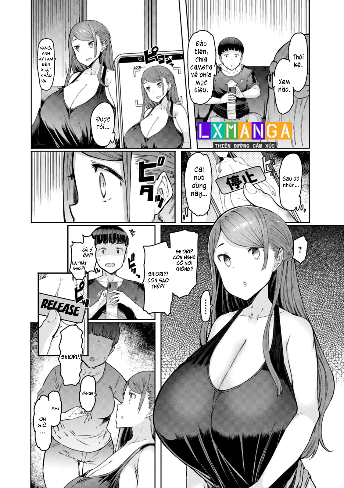 HentaiVN.net - Ảnh 8 - Hitozuma Saimin Appli - Chap 1