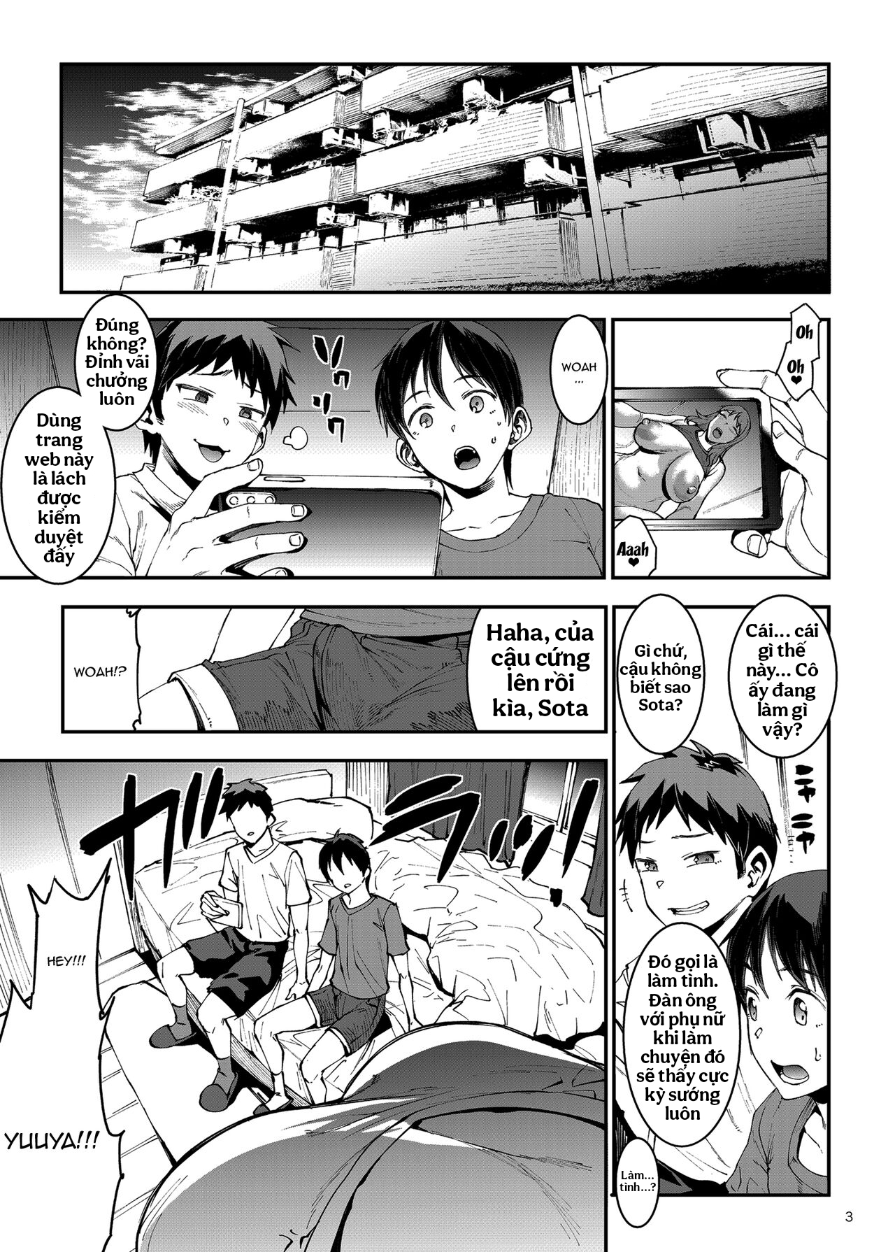 HentaiVN.net - Ảnh 4 - Mama Mansion - Chap 1