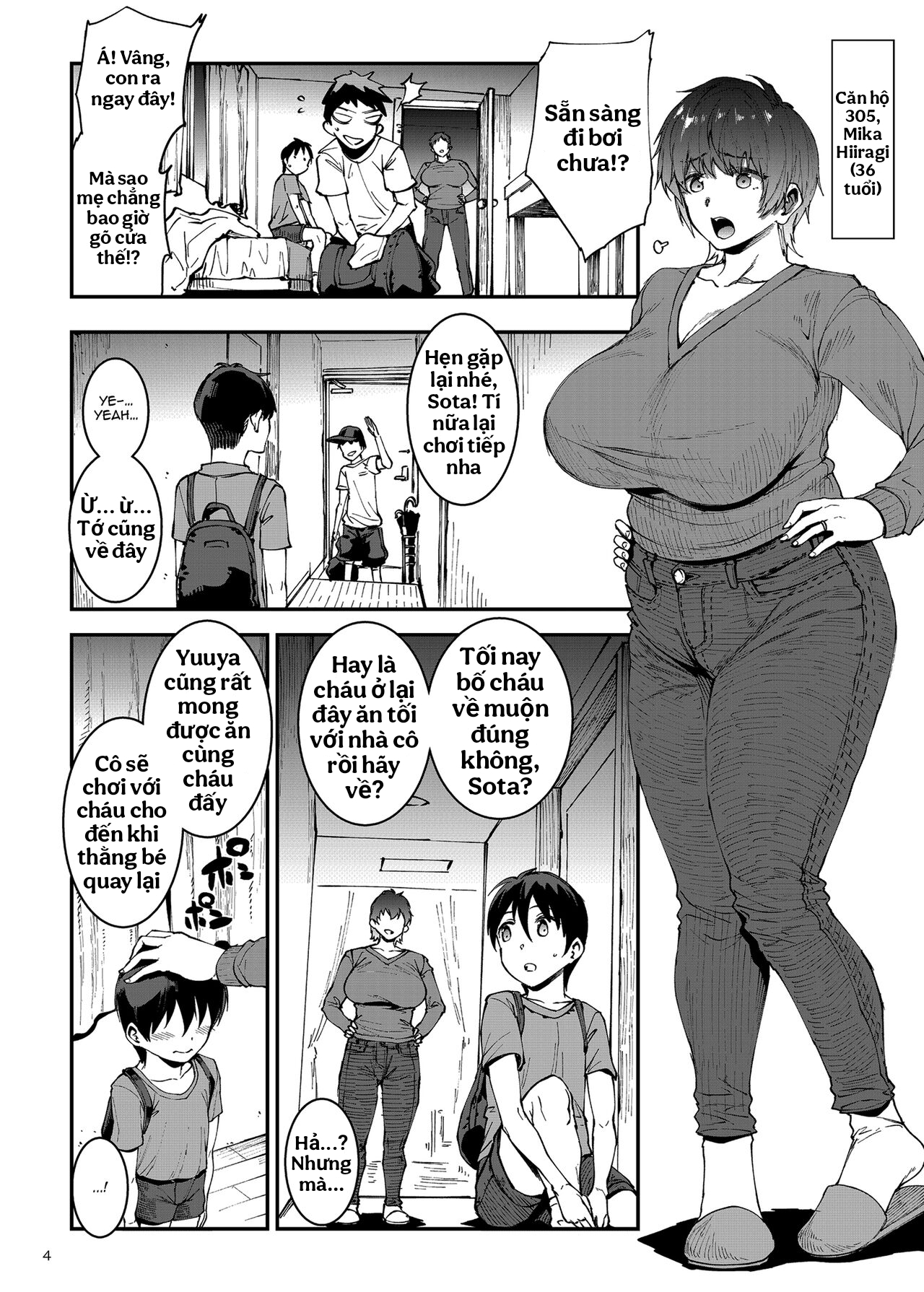 HentaiVN.net - Ảnh 5 - Mama Mansion - Chap 1