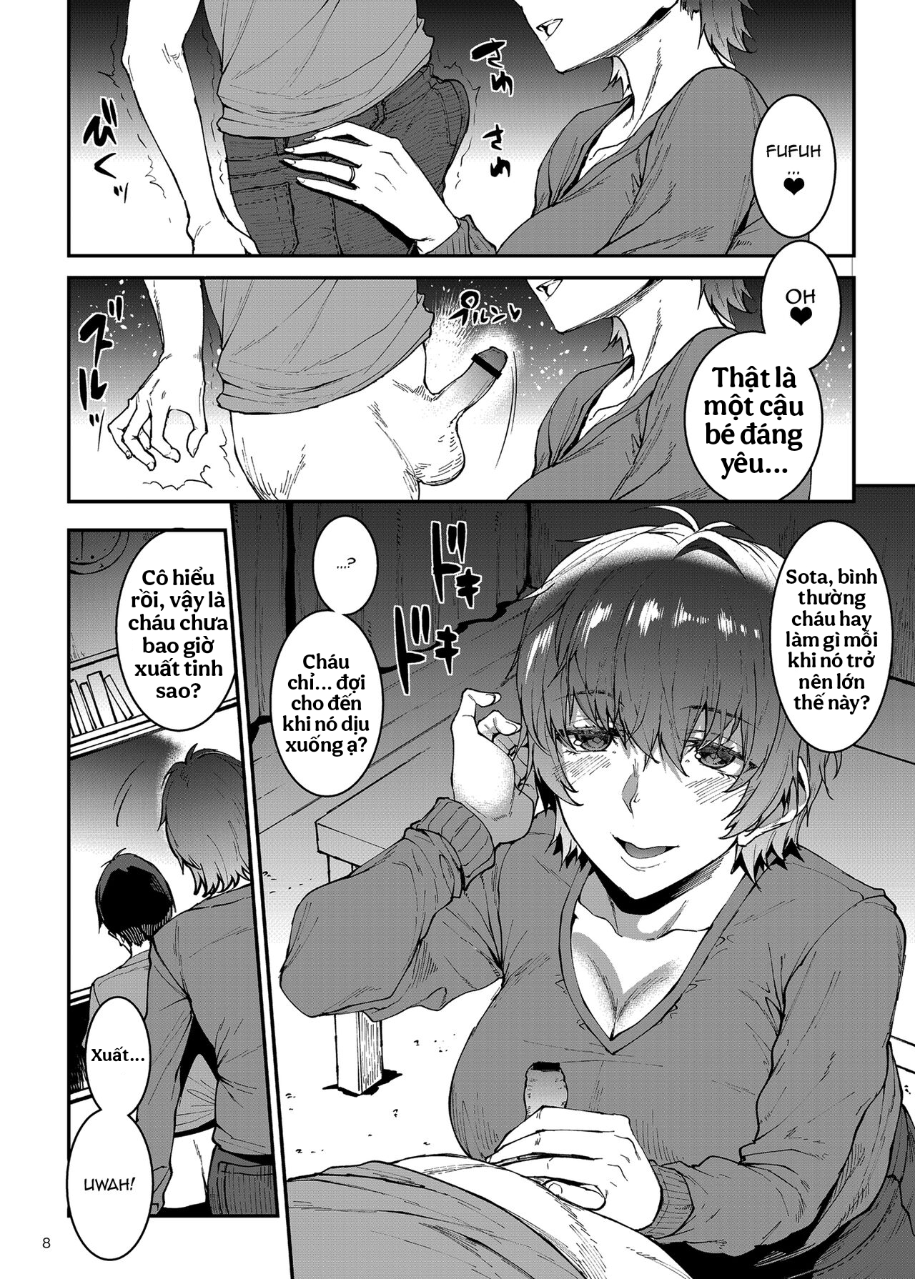 HentaiVN.net - Ảnh 9 - Mama Mansion - Chap 1