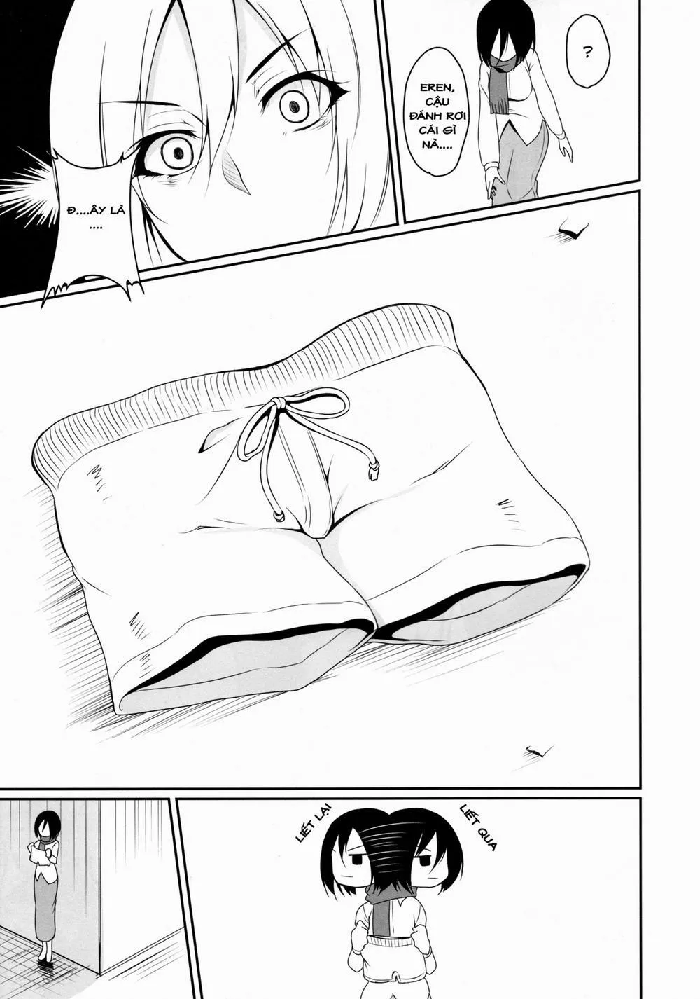 HentaiVN.net - Ảnh 8 - Eren ga Mikasa ni Osowareru Hon (Attack on Titan, Shingeki no Kyojin) - Oneshot