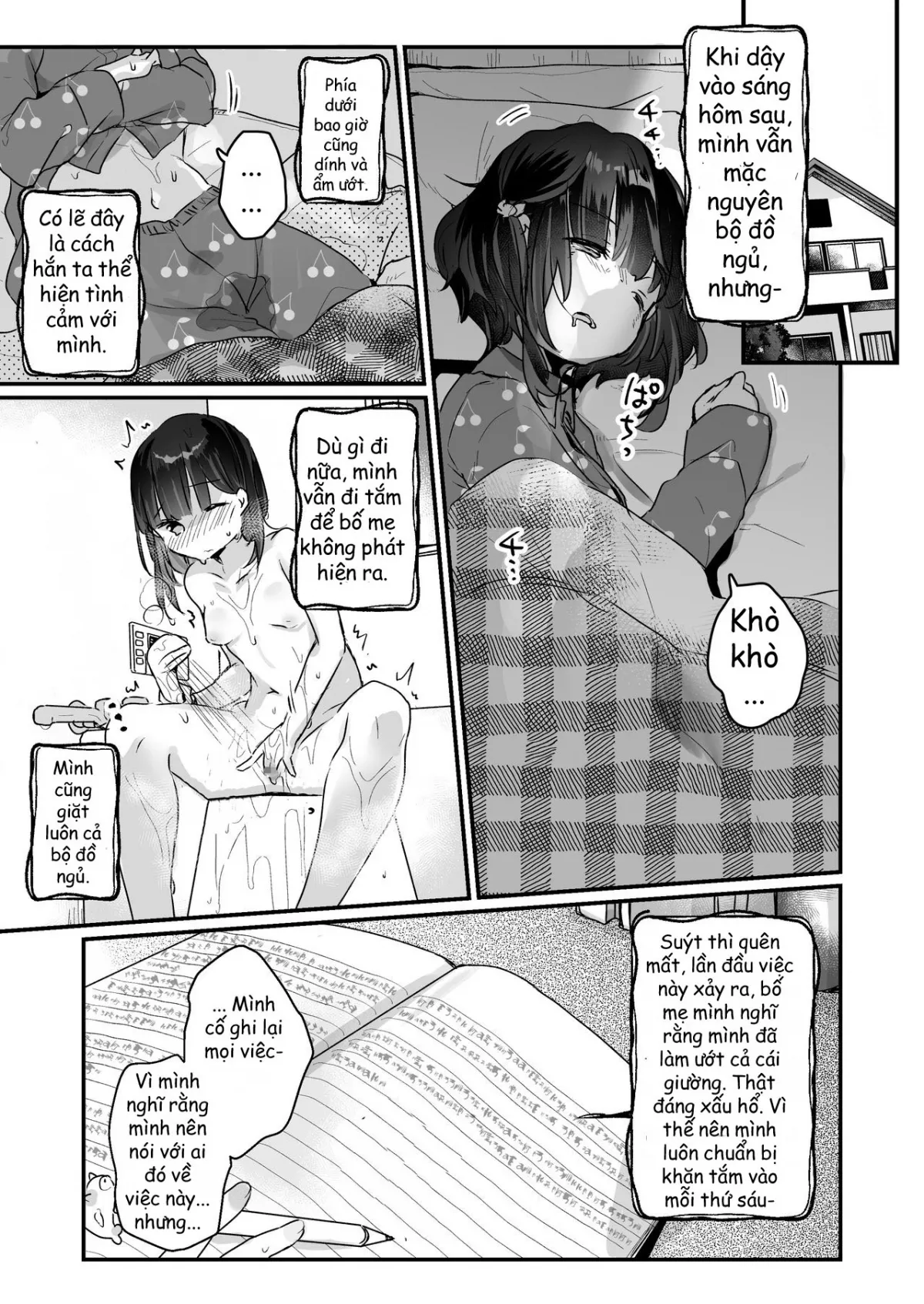 HentaiVN.net - Ảnh 17 - Có một con ma ở trong nhà mình! [Uchi ni wa Yuurei-san ga Imasu; There’s a Presence in My House] - Oneshot