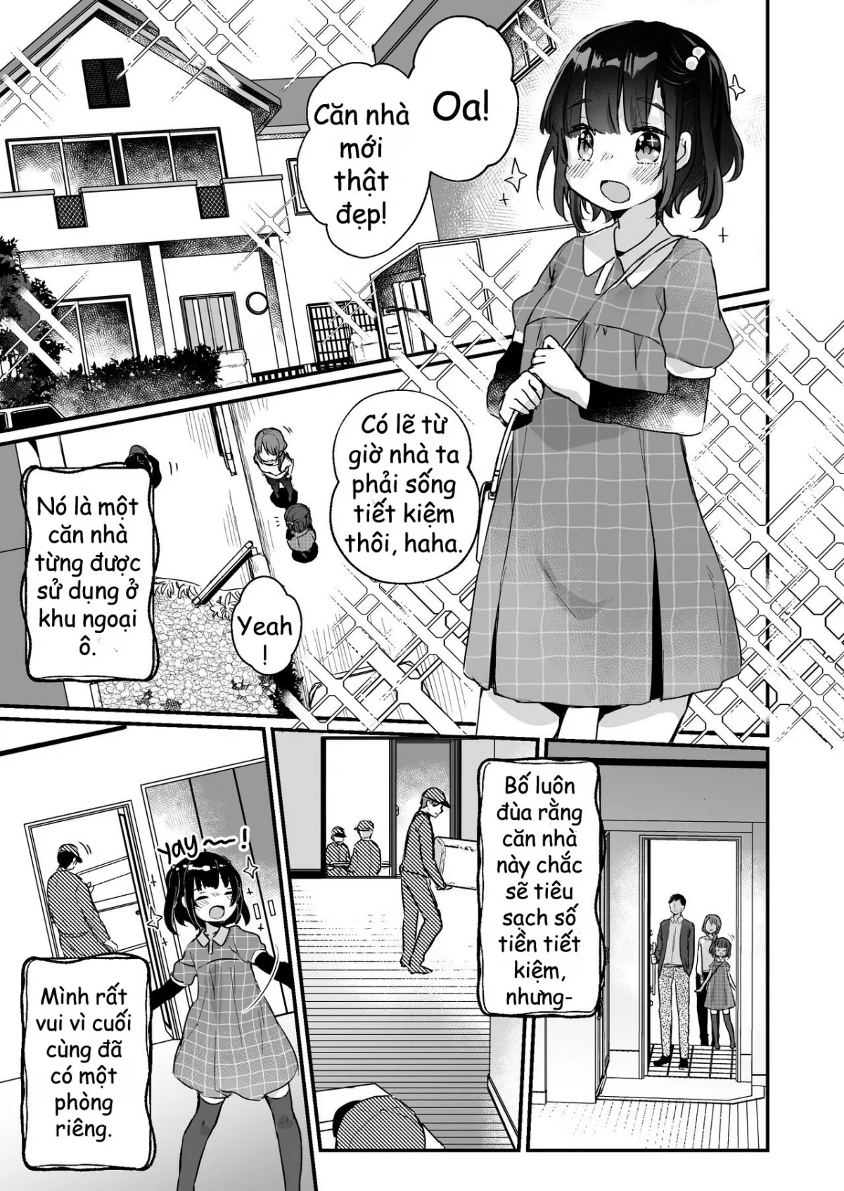 HentaiVN.net - Ảnh 3 - Có một con ma ở trong nhà mình! [Uchi ni wa Yuurei-san ga Imasu; There’s a Presence in My House] - Oneshot