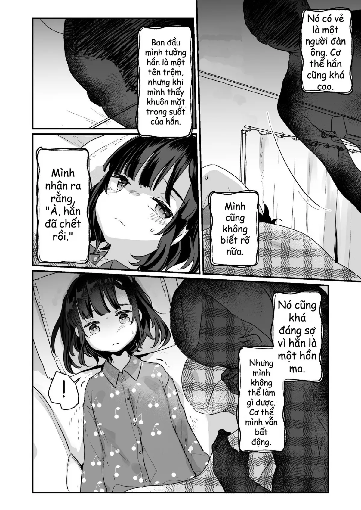 HentaiVN.net - Ảnh 6 - Có một con ma ở trong nhà mình! [Uchi ni wa Yuurei-san ga Imasu; There’s a Presence in My House] - Oneshot
