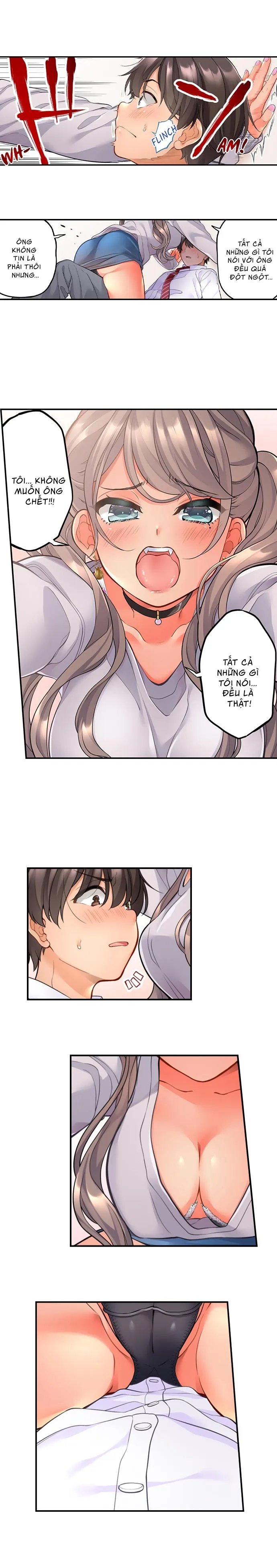 HentaiVN.net - Ảnh 8 - Bạn tôi trở về từ tương lai và mần tôi! [My Friend Came Back From the Future to Fuck Me] - Chap 1
