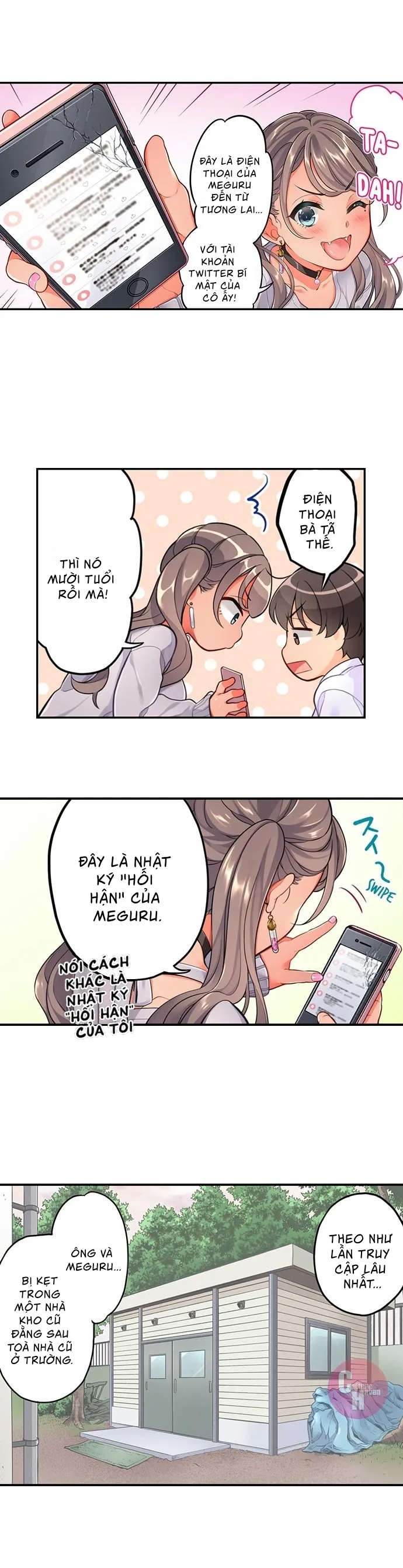 HentaiVN.net - Ảnh 8 - Bạn tôi trở về từ tương lai và mần tôi! [My Friend Came Back From the Future to Fuck Me] - Chap 3