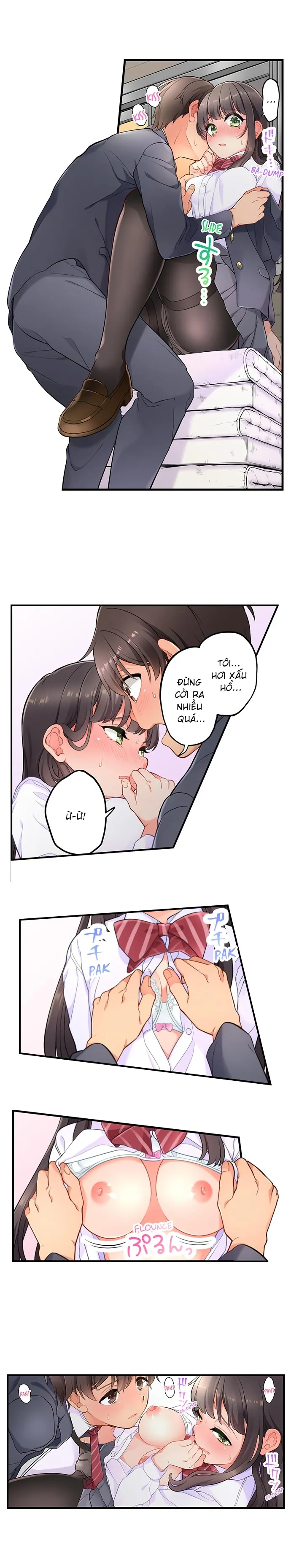 HentaiVN.net - Ảnh 3 - Bạn tôi trở về từ tương lai và mần tôi! [My Friend Came Back From the Future to Fuck Me] - Chap 5: Ôm ấp hiện tại, cắm sừng tương lai!