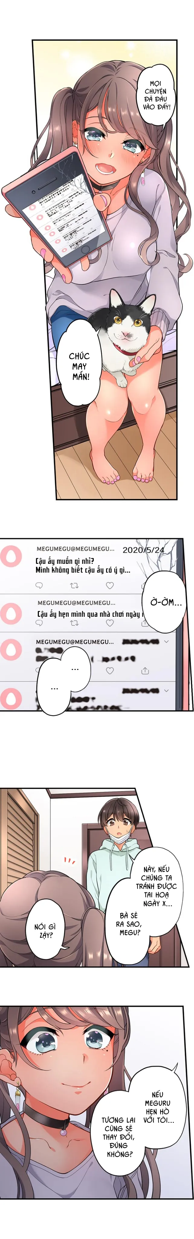 HentaiVN.net - Ảnh 3 - Bạn tôi trở về từ tương lai và mần tôi! [My Friend Came Back From the Future to Fuck Me] - Chap 7