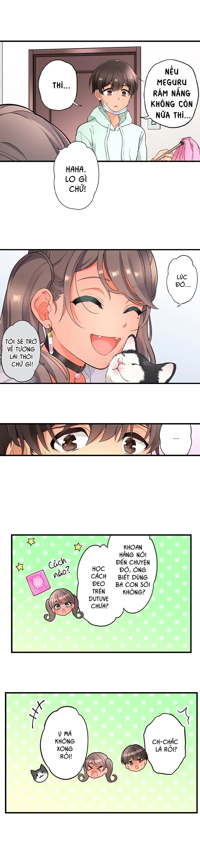 HentaiVN.net - Ảnh 4 - Bạn tôi trở về từ tương lai và mần tôi! [My Friend Came Back From the Future to Fuck Me] - Chap 7