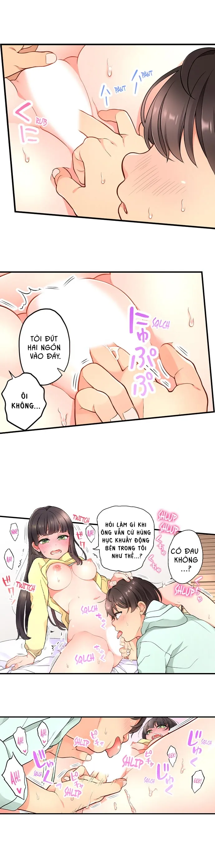 HentaiVN.net - Ảnh 5 - Bạn tôi trở về từ tương lai và mần tôi! [My Friend Came Back From the Future to Fuck Me] - Chap 8