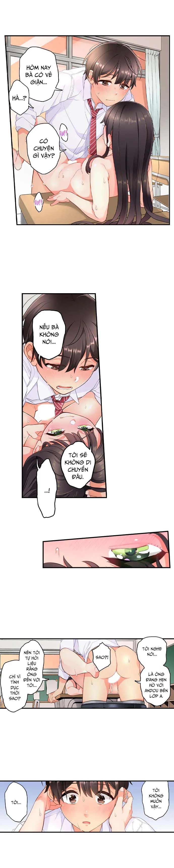 HentaiVN.net - Ảnh 7 - Bạn tôi trở về từ tương lai và mần tôi! [My Friend Came Back From the Future to Fuck Me] - Chap 11