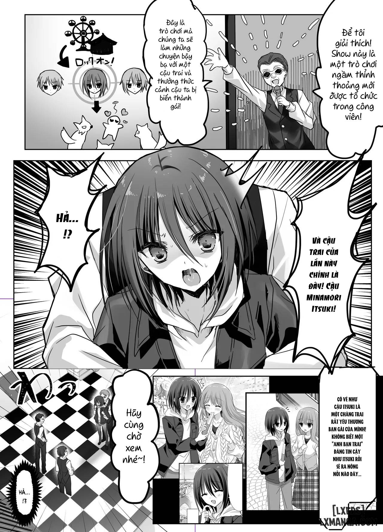 HentaiVN.net - Ảnh 15 - Kanojo no mae de! Mesu-ochi taikyū shō - Oneshot.