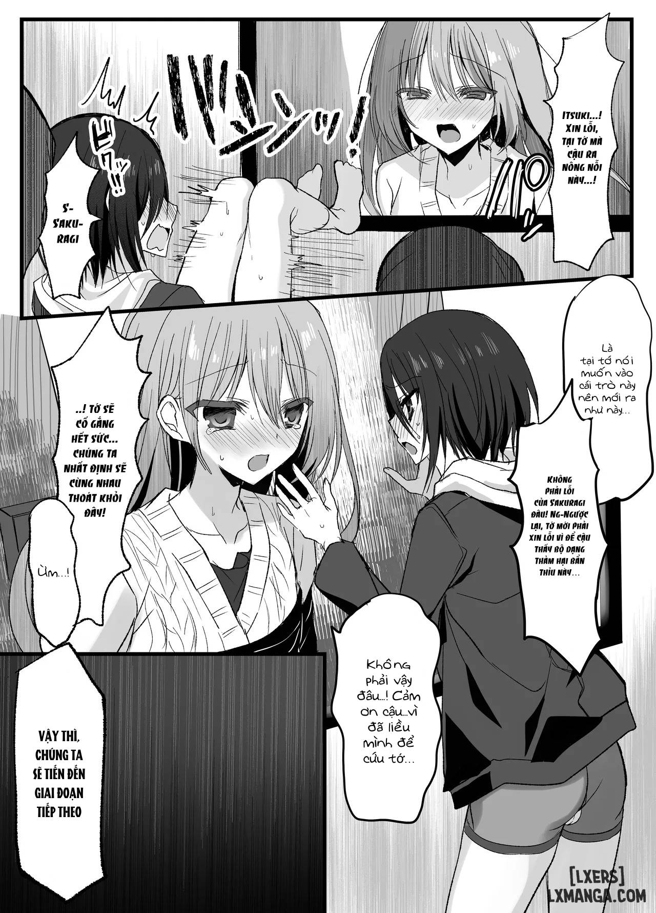 HentaiVN.net - Ảnh 27 - Kanojo no mae de! Mesu-ochi taikyū shō - Oneshot.