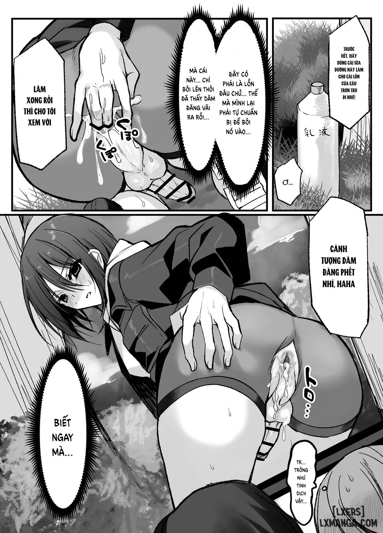 HentaiVN.net - Ảnh 29 - Kanojo no mae de! Mesu-ochi taikyū shō - Oneshot.