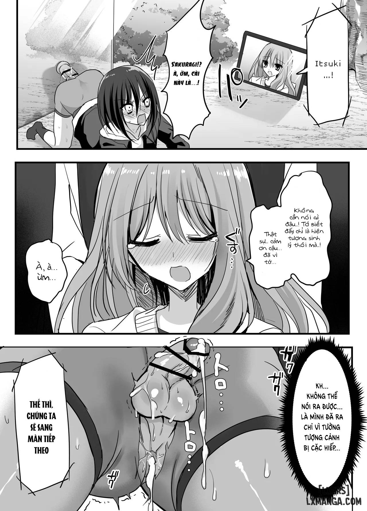 HentaiVN.net - Ảnh 37 - Kanojo no mae de! Mesu-ochi taikyū shō - Oneshot.