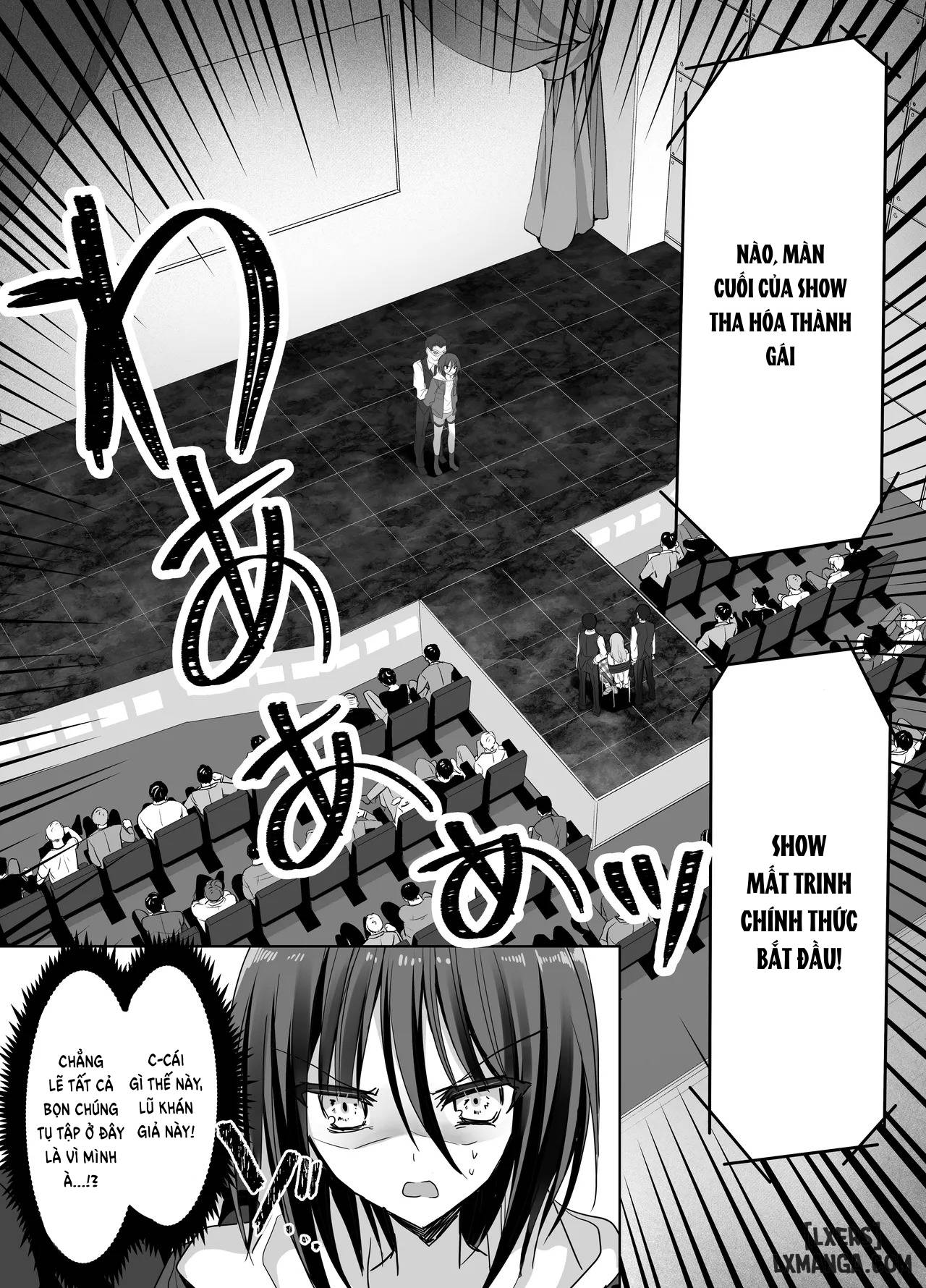 HentaiVN.net - Ảnh 38 - Kanojo no mae de! Mesu-ochi taikyū shō - Oneshot.