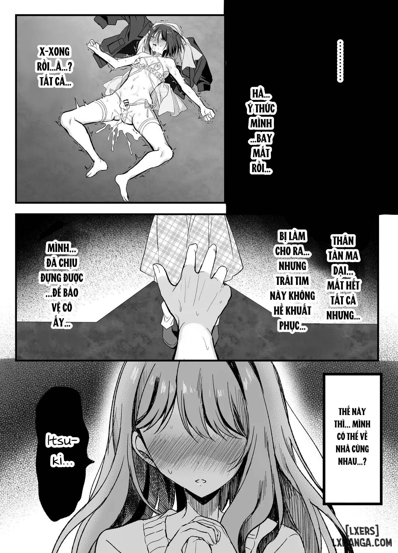 HentaiVN.net - Ảnh 50 - Kanojo no mae de! Mesu-ochi taikyū shō - Oneshot.