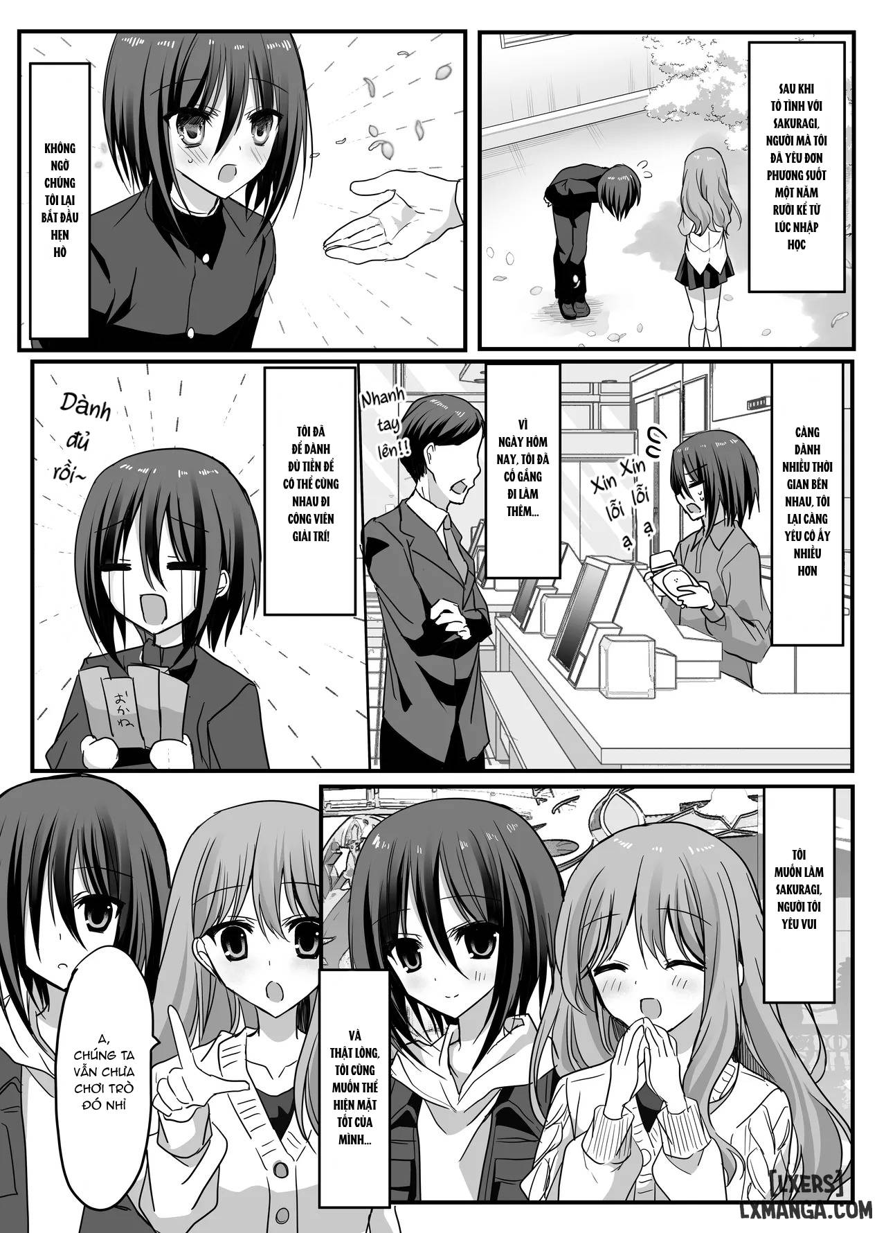 HentaiVN.net - Ảnh 6 - Kanojo no mae de! Mesu-ochi taikyū shō - Oneshot.