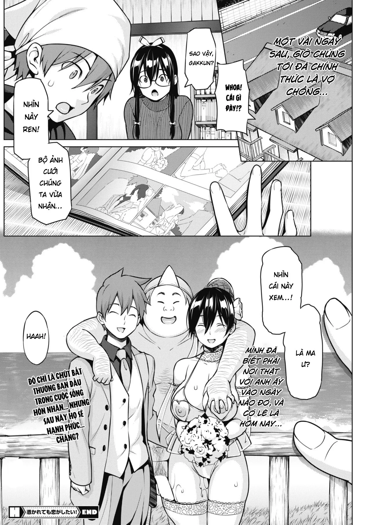 HentaiVN.net - Ảnh 19 - Ngay cả khi bị ma ám, tôi vẫn muốn yêu! [Even If I’m Haunted by a Ghost, I still want to Fall in Love!] - CHap 3 (end)