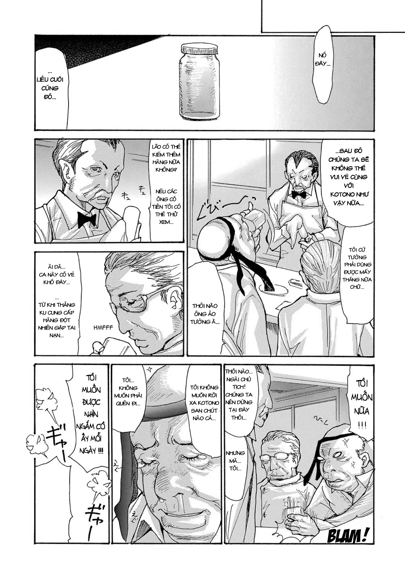 HentaiVN.net - Ảnh 3 - Miboujin Konsui Rinkan [The widow coma gangrape] - Chap 2