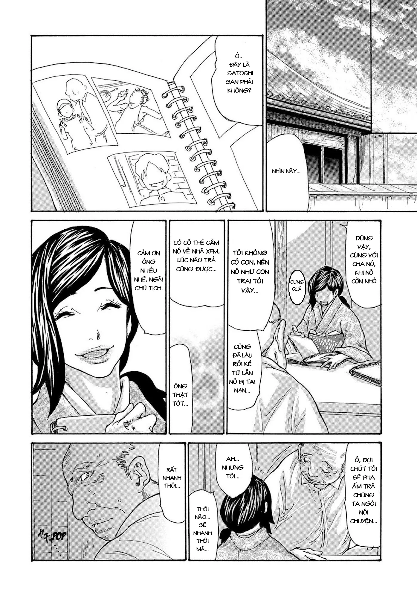 HentaiVN.net - Ảnh 6 - Miboujin Konsui Rinkan [The widow coma gangrape] - Chap 2