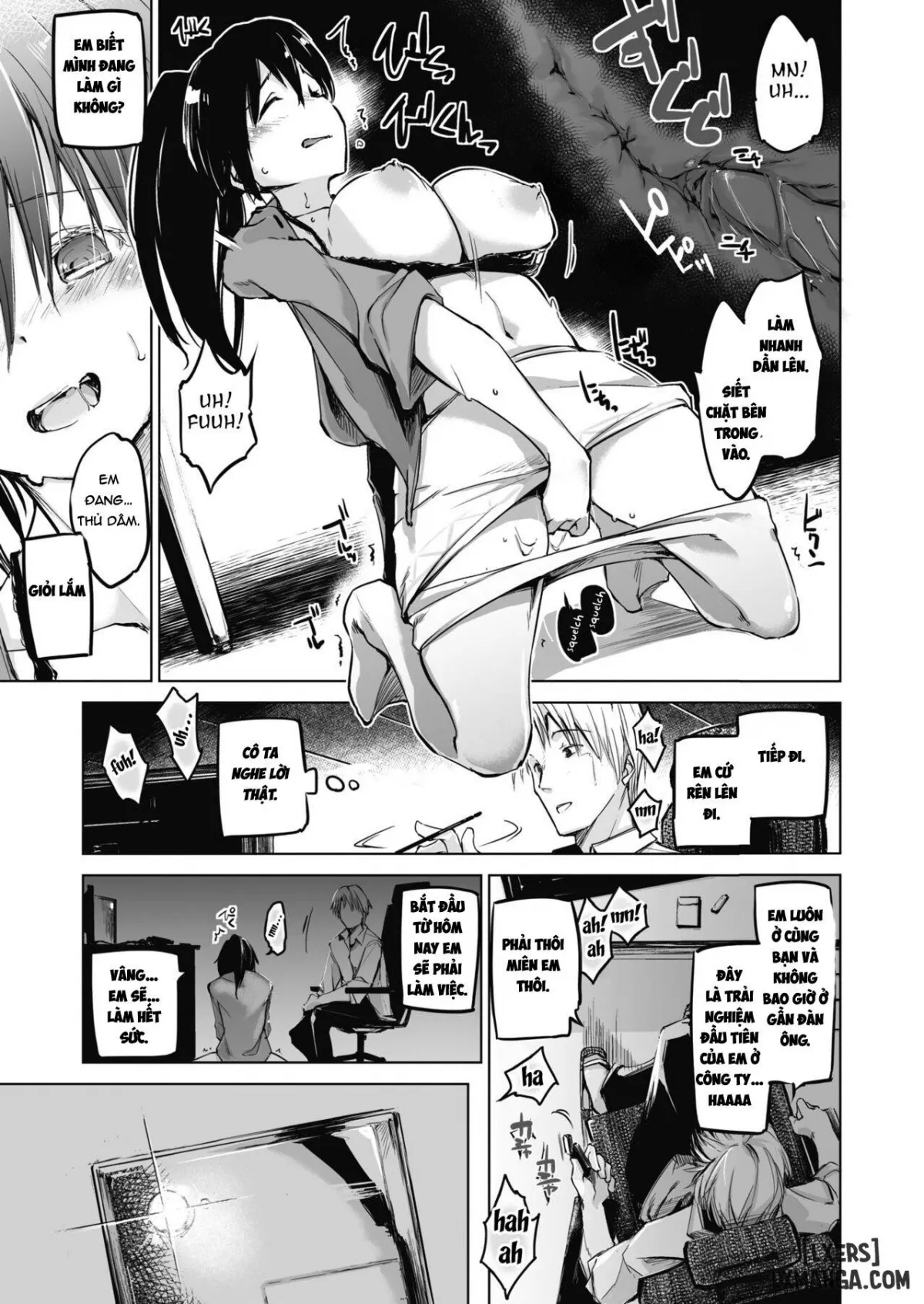 HentaiVN.net - Ảnh 11 - Sennou sareru dake no Kantan na Oshigoto desu [It’s Just an Easy Job To Be Brainwashed] - Chap 1