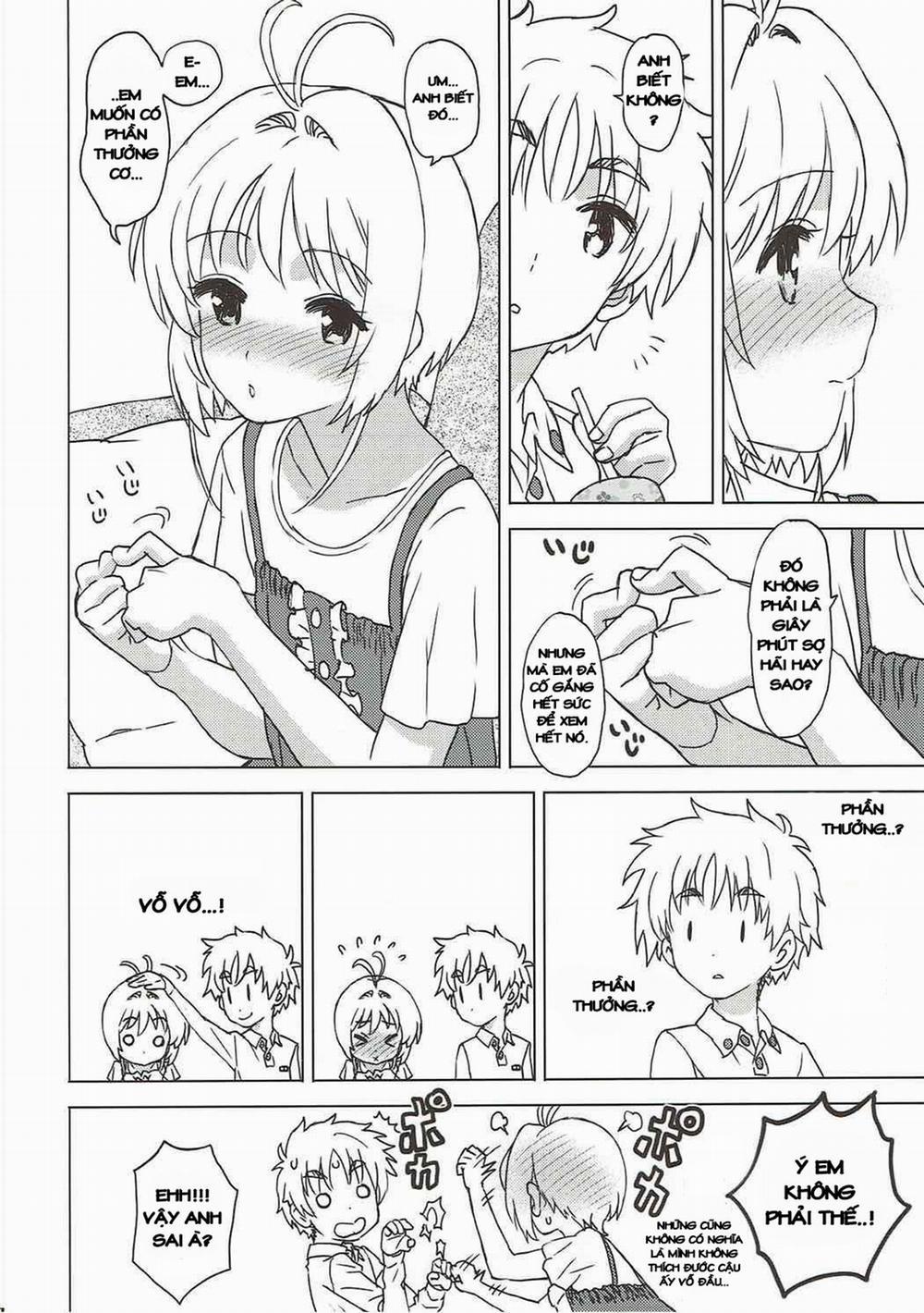 HentaiVN.net - Ảnh 12 - Thủ Lĩnh Thẻ Bài Sakura Và Chuyện Chưa Kể (Cardcaptor Sakura) [Sakura to Syaoran to Warm Bodies] - Oneshot