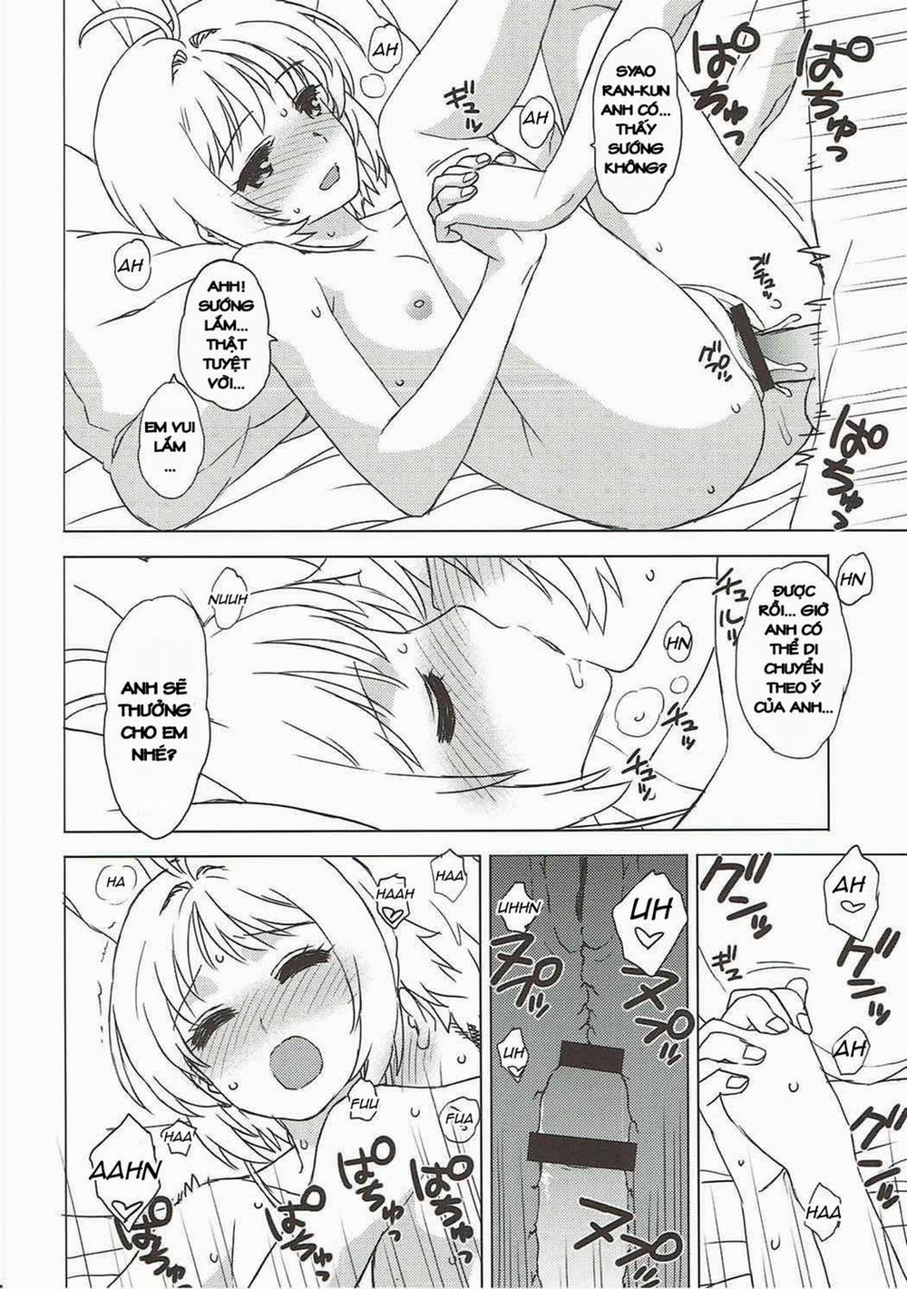 HentaiVN.net - Ảnh 18 - Thủ Lĩnh Thẻ Bài Sakura Và Chuyện Chưa Kể (Cardcaptor Sakura) [Sakura to Syaoran to Warm Bodies] - Oneshot