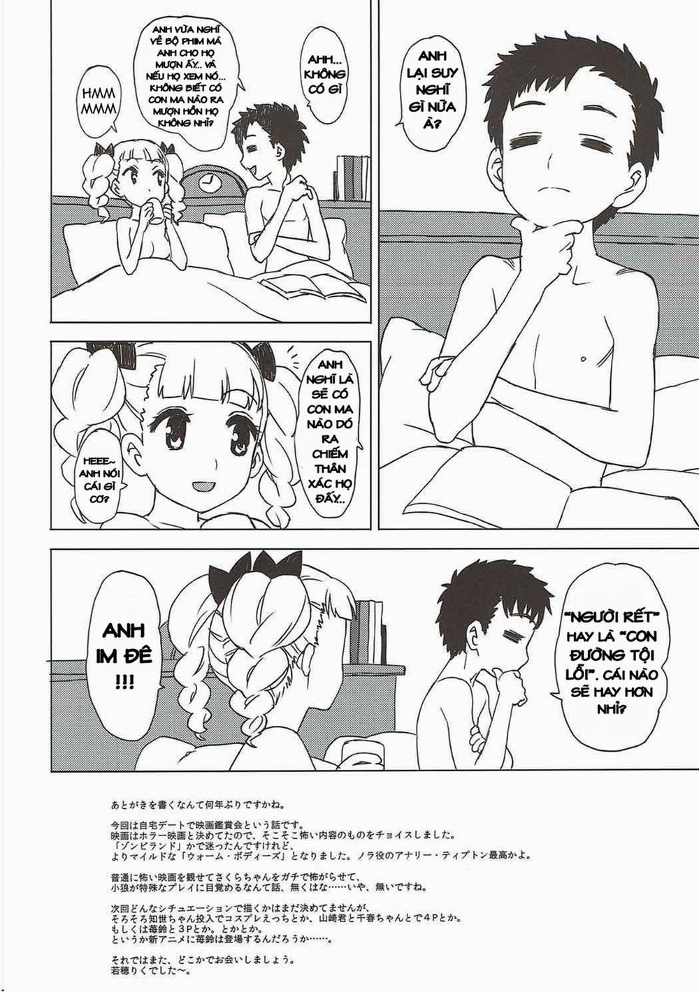 HentaiVN.net - Ảnh 24 - Thủ Lĩnh Thẻ Bài Sakura Và Chuyện Chưa Kể (Cardcaptor Sakura) [Sakura to Syaoran to Warm Bodies] - Oneshot