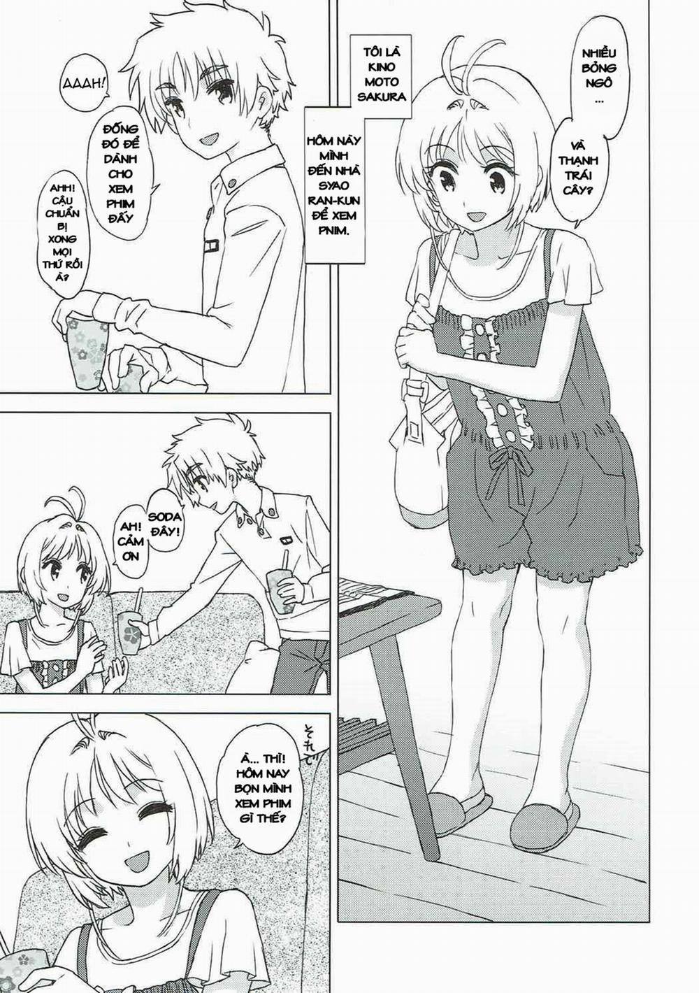 HentaiVN.net - Ảnh 5 - Thủ Lĩnh Thẻ Bài Sakura Và Chuyện Chưa Kể (Cardcaptor Sakura) [Sakura to Syaoran to Warm Bodies] - Oneshot