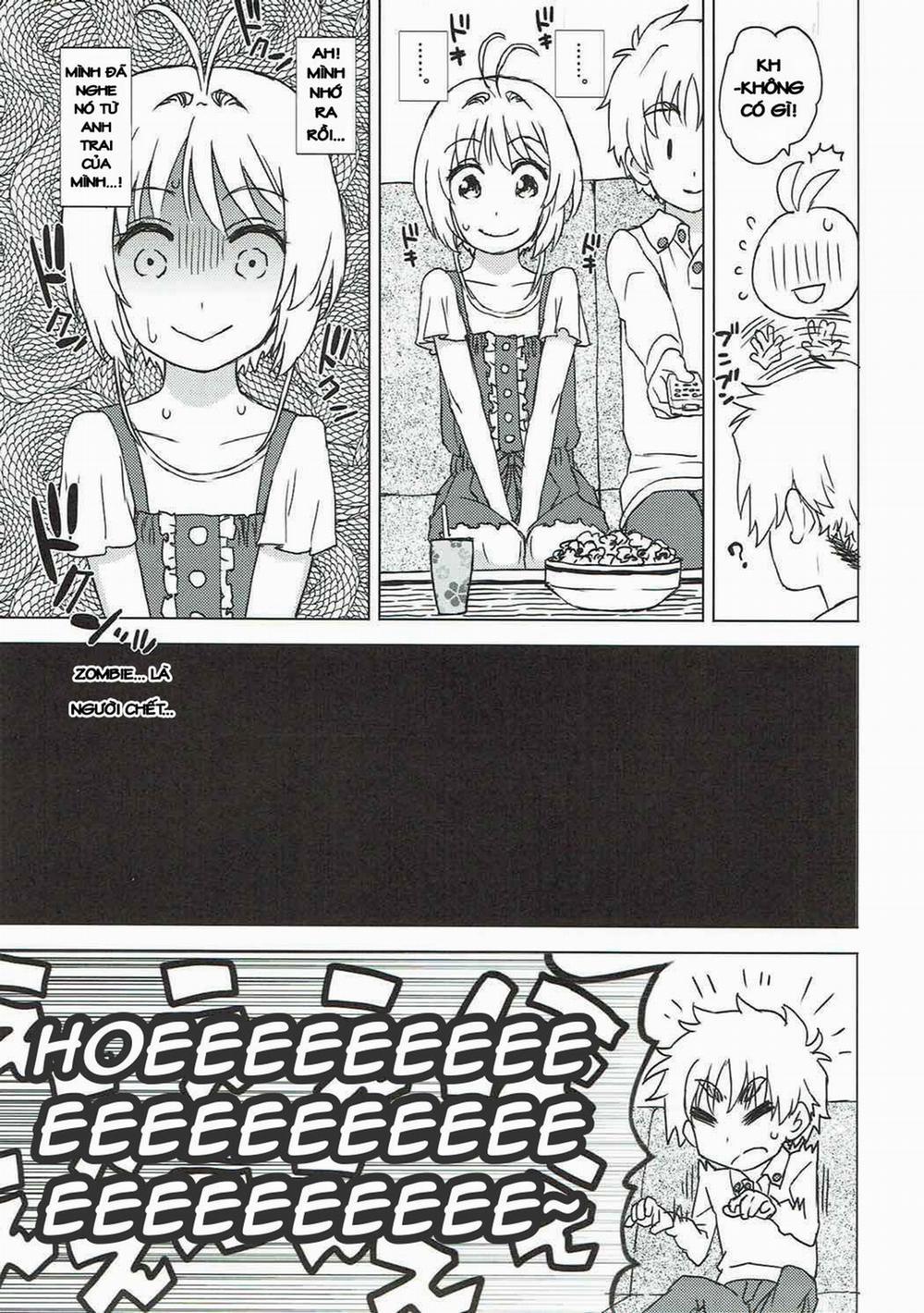 HentaiVN.net - Ảnh 7 - Thủ Lĩnh Thẻ Bài Sakura Và Chuyện Chưa Kể (Cardcaptor Sakura) [Sakura to Syaoran to Warm Bodies] - Oneshot