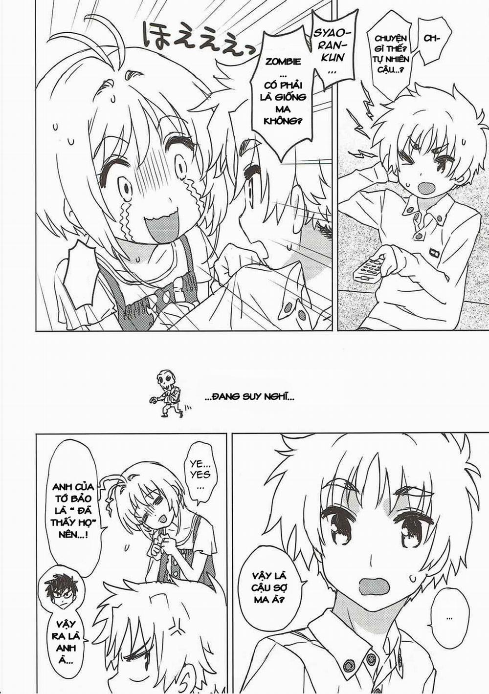 HentaiVN.net - Ảnh 8 - Thủ Lĩnh Thẻ Bài Sakura Và Chuyện Chưa Kể (Cardcaptor Sakura) [Sakura to Syaoran to Warm Bodies] - Oneshot