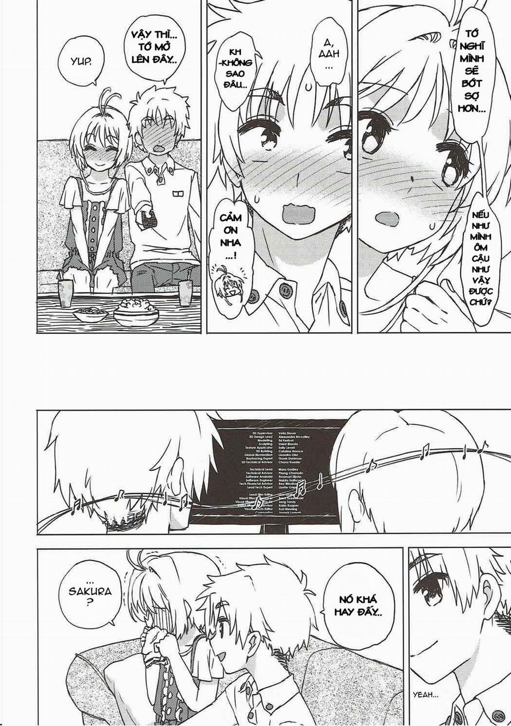 HentaiVN.net - Ảnh 10 - Thủ Lĩnh Thẻ Bài Sakura Và Chuyện Chưa Kể (Cardcaptor Sakura) [Sakura to Syaoran to Warm Bodies] - Oneshot