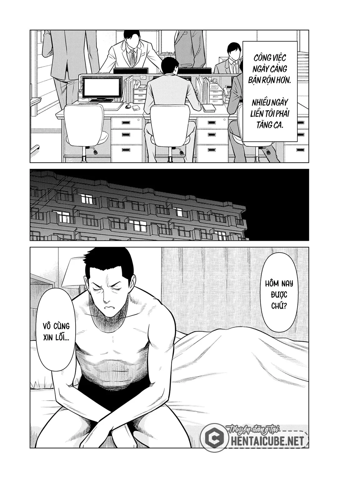 HentaiVN.net - Ảnh 17 - Lời mời gọi với vợ sếp [Izanai; Invitation] - Chap 4 - END