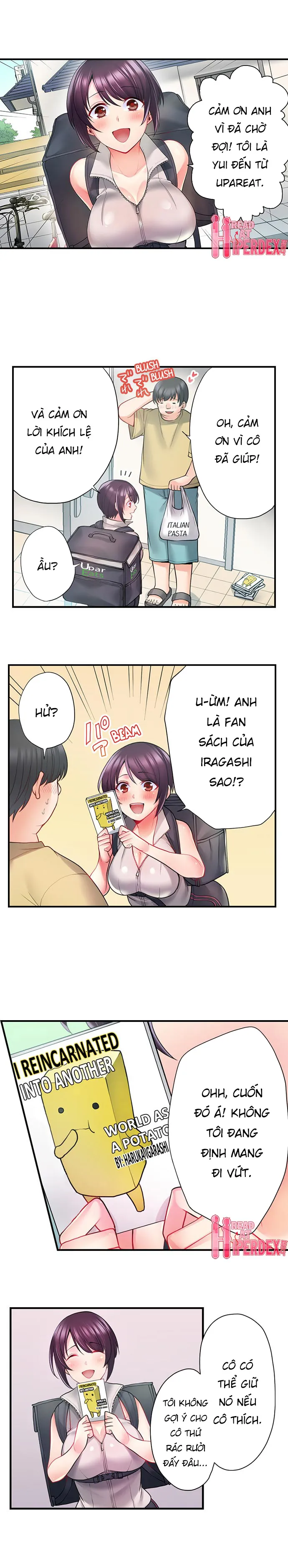 HentaiVN.net - Ảnh 4 - Em shipper nứng lồn đến giao hàng cho bạn đây! [Bike Delivery Girl, Cumming To Your Door! ; 自転車配達員（※ローター装着中）、我慢できず外でイッちゃいました… ; Jitensha Haitatsuin (※Rotor Souchakuchuu), Gaman Dekizu soto de Icchaimashita...] - Chapter 1