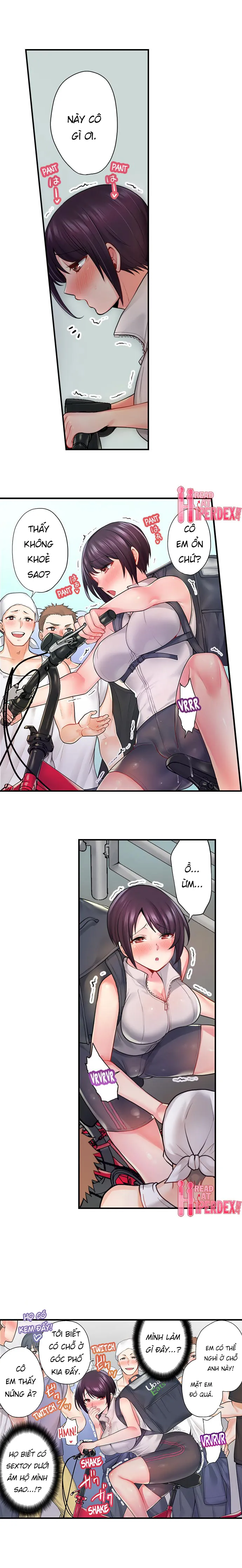 HentaiVN.net - Ảnh 9 - Em shipper nứng lồn đến giao hàng cho bạn đây! [Bike Delivery Girl, Cumming To Your Door! ; 自転車配達員（※ローター装着中）、我慢できず外でイッちゃいました… ; Jitensha Haitatsuin (※Rotor Souchakuchuu), Gaman Dekizu soto de Icchaimashita...] - Chapter 1