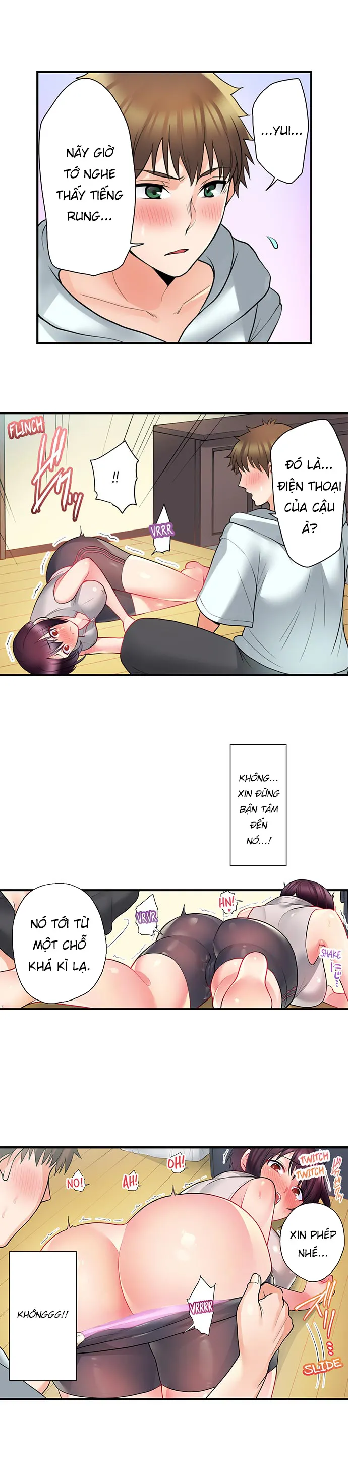 HentaiVN.net - Ảnh 8 - Em shipper nứng lồn đến giao hàng cho bạn đây! [Bike Delivery Girl, Cumming To Your Door! ; 自転車配達員（※ローター装着中）、我慢できず外でイッちゃいました… ; Jitensha Haitatsuin (※Rotor Souchakuchuu), Gaman Dekizu soto de Icchaimashita...] - Chapter 2: Shiper mà nứng quá