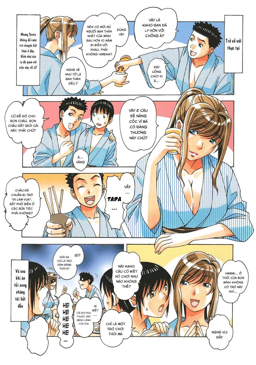 HentaiVN.net - Ảnh 9 - Mother and Child Game [Boshi Yuugi Jou] - Chap 1