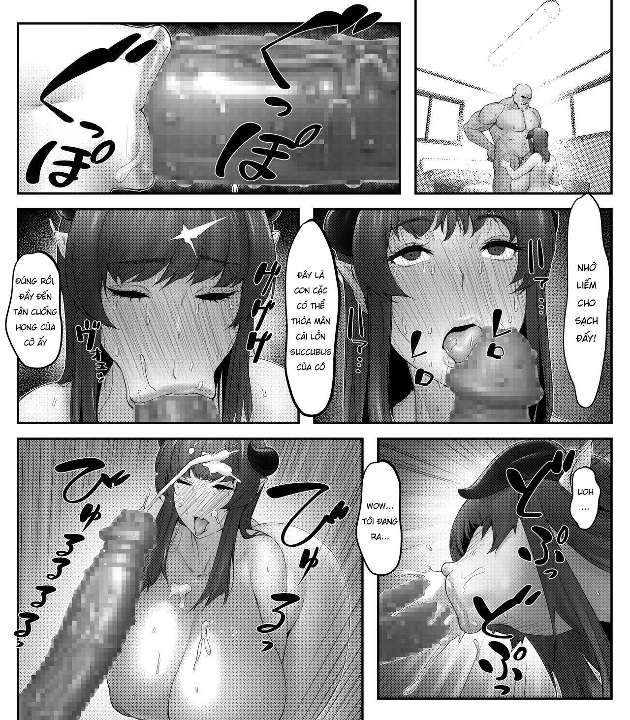 HentaiVN.net - Ảnh 18 - Gia đình Succubus [Succubus Famiglia Daiichiwa] - Chap 1