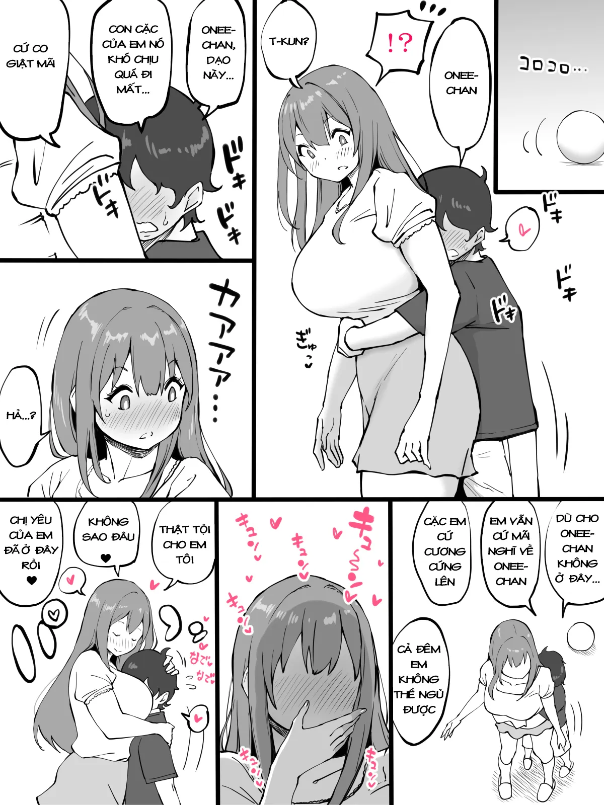 HentaiVN.net - Ảnh 3 - Đụ Nát Lồn Cô Chị Hàng Xóm Dú To [Onee-chan to Hajimete no 〇〇] - Part 1