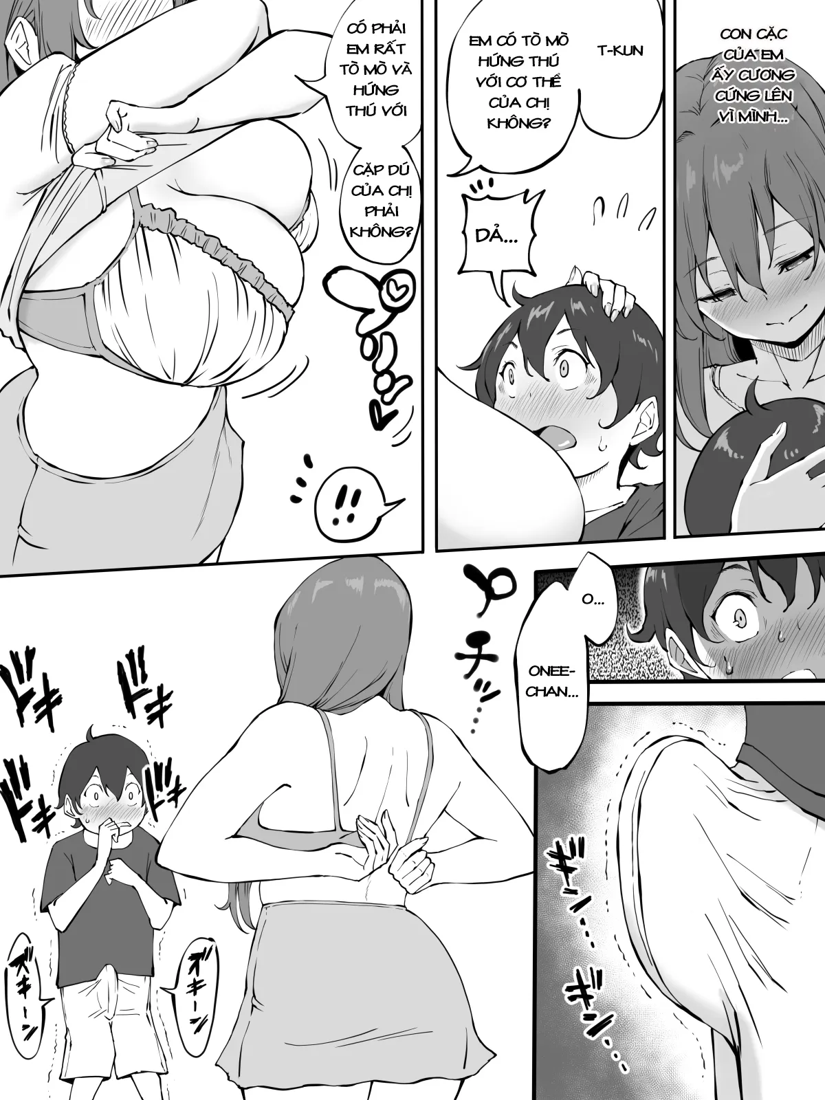 HentaiVN.net - Ảnh 4 - Đụ Nát Lồn Cô Chị Hàng Xóm Dú To [Onee-chan to Hajimete no 〇〇] - Part 1