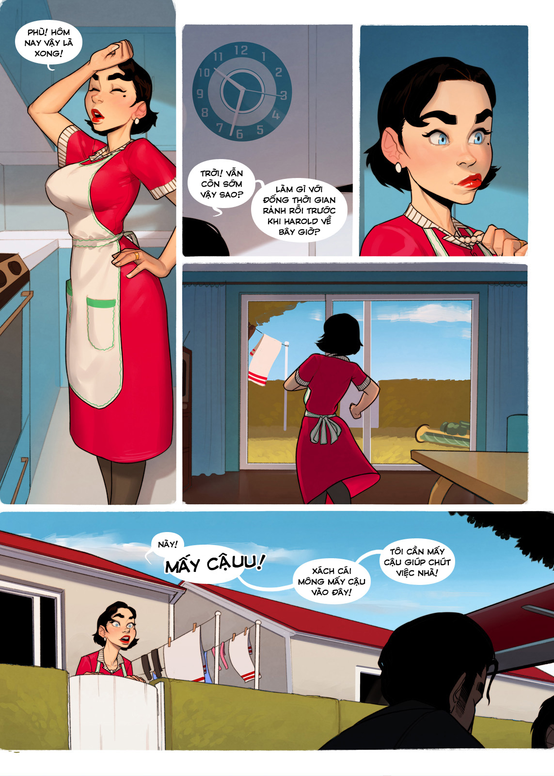 HentaiVN.net - Ảnh 3 - Khoảng thời gian tươi đẹp [The Good Old Times] - Oneshot - Shaved