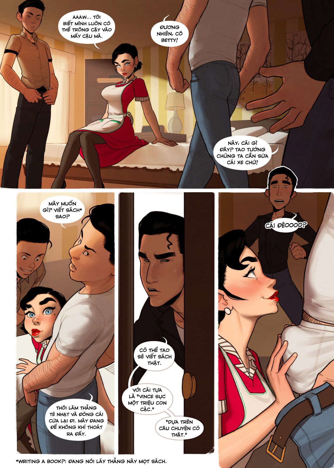 HentaiVN.net - Ảnh 5 - Khoảng thời gian tươi đẹp [The Good Old Times] - Oneshot - Shaved