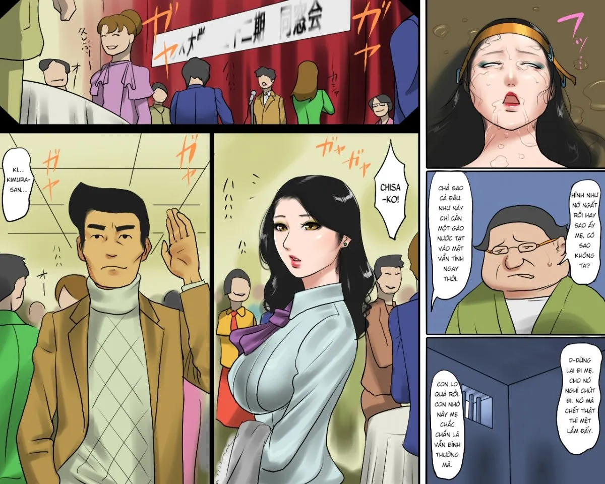 HentaiVN.net - Ảnh 13 - Joshuu Fujin (Jou) Kura no Naka no Bishuu - Chap 1