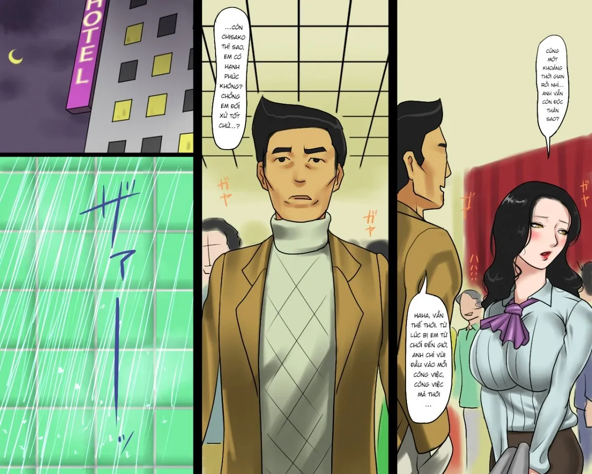 HentaiVN.net - Ảnh 14 - Joshuu Fujin (Jou) Kura no Naka no Bishuu - Chap 1