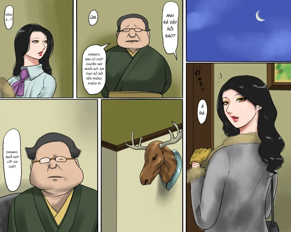 HentaiVN.net - Ảnh 3 - Joshuu Fujin (Jou) Kura no Naka no Bishuu - Chap 1