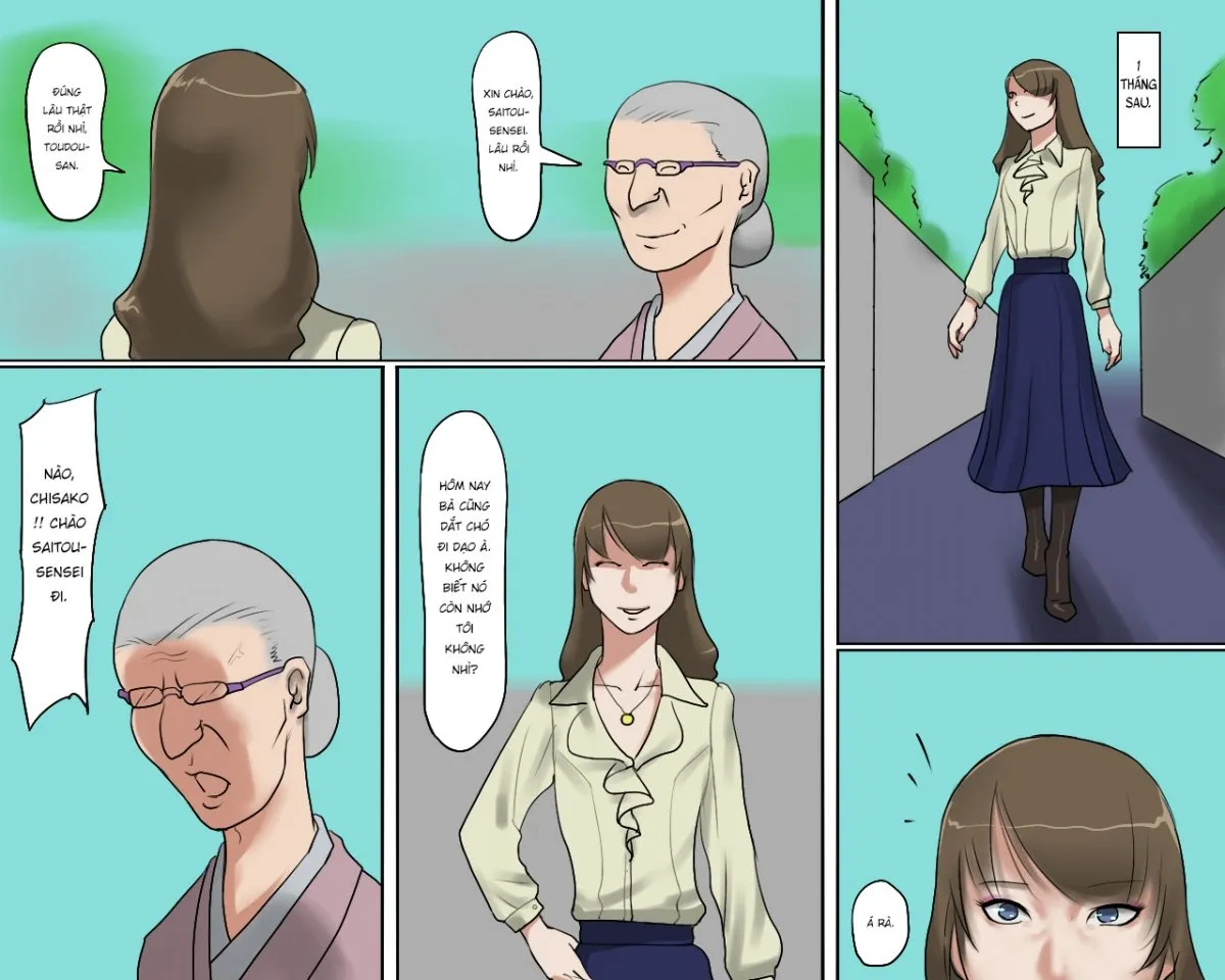 HentaiVN.net - Ảnh 45 - Joshuu Fujin (Jou) Kura no Naka no Bishuu - Chap 1