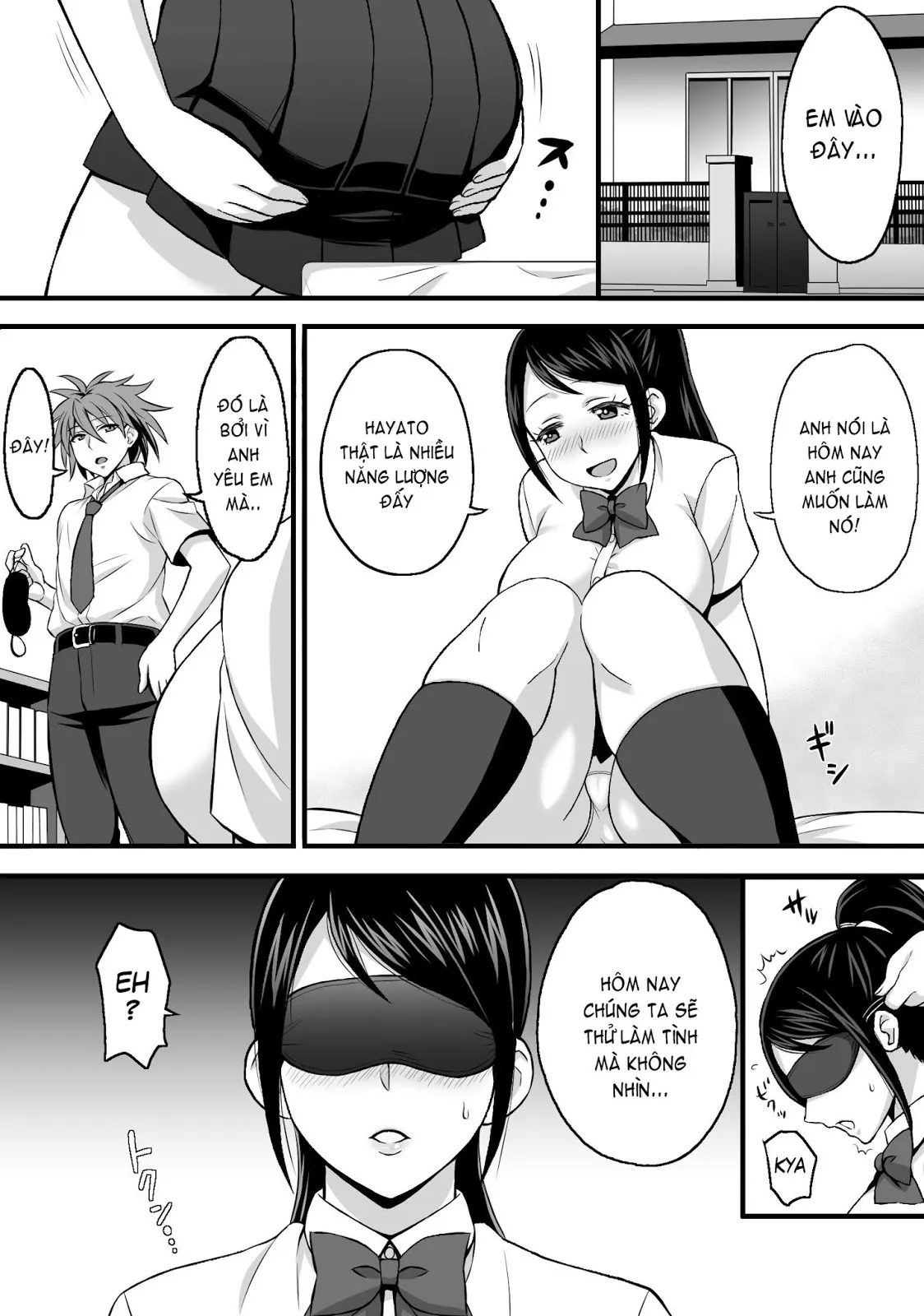 HentaiVN.net - Ảnh 9 - Bạn gái bị cắm sừng [Netorase Girlfriend] - Oneshot