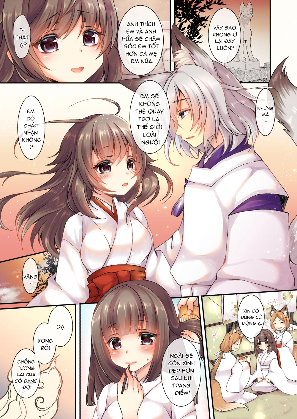HentaiVN.net - Ảnh 7 - Trở thành vợ của cáo - One shot