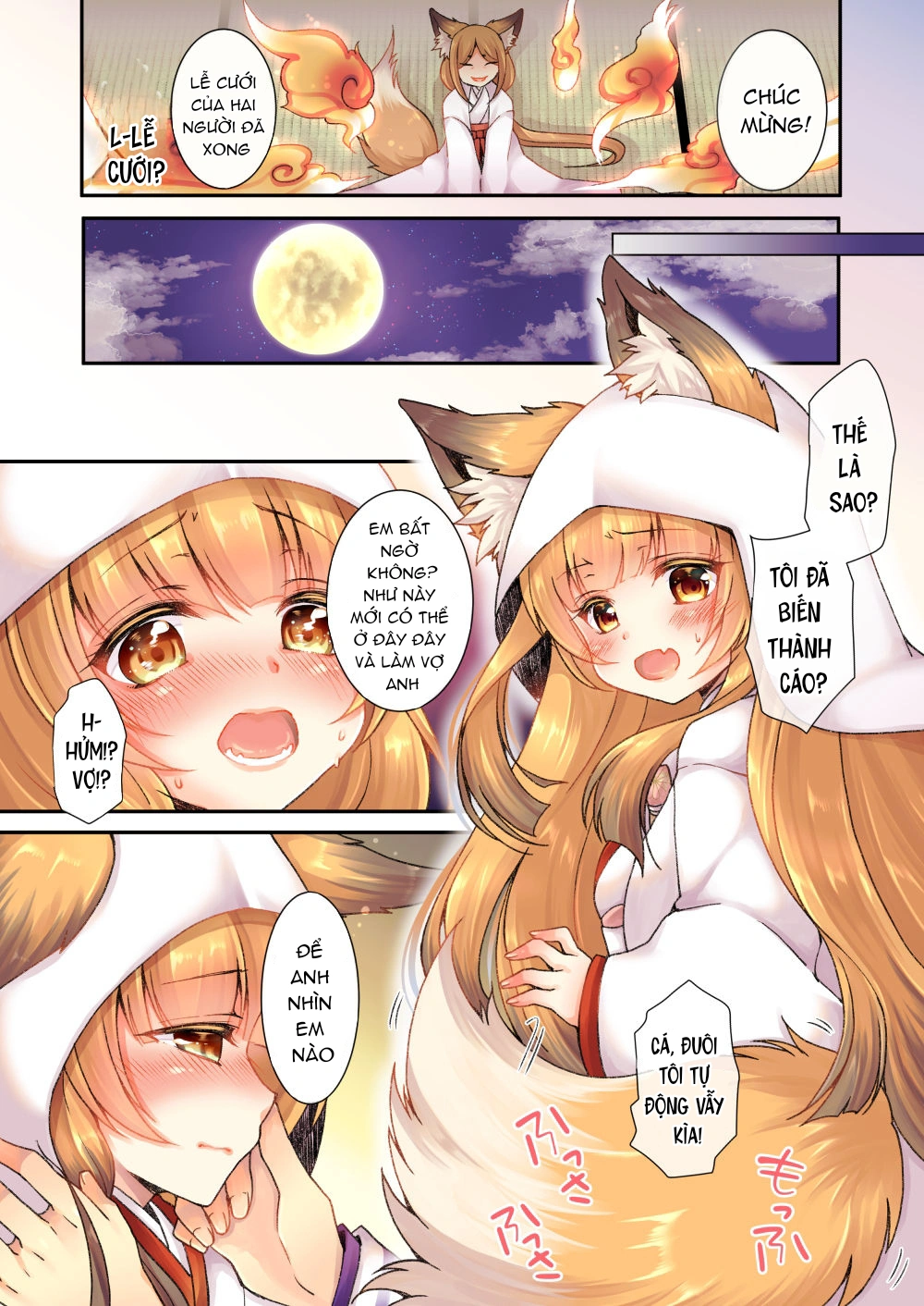 HentaiVN.net - Ảnh 10 - Trở thành vợ của cáo - One shot